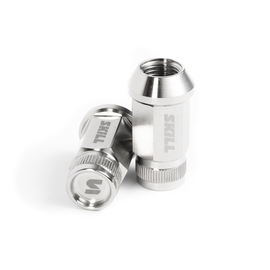 Гайка 90030 SKILL ST007 конус 14X1,5 45mm серебро HEX 19