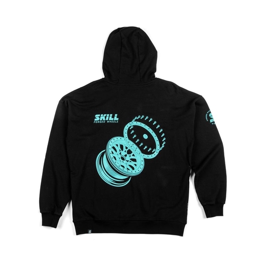 Худи SKILL Чёрная H2 - Фото 3