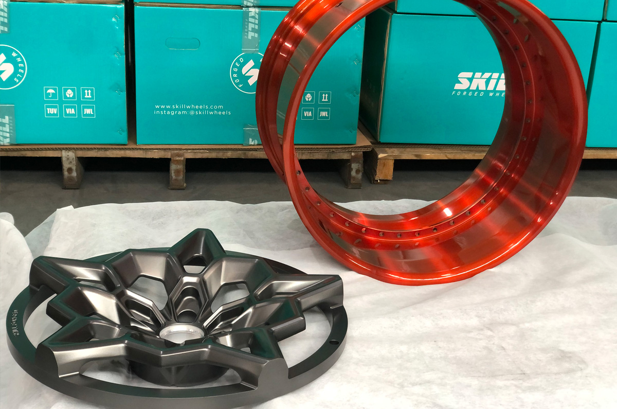 Склад кованых дисков - Москва SKILL Wheels